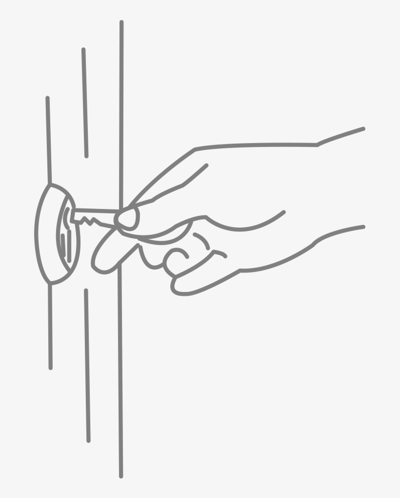 Cerrar La Puerta Del Portal - Door, transparent png #2808040