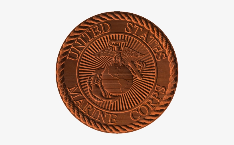 United States Marine Corps Emblem - Plate, transparent png #2808152