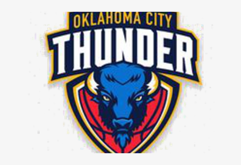 Oklahoma City Thunder Clipart Cool - Oklahoma City, transparent png #2808410