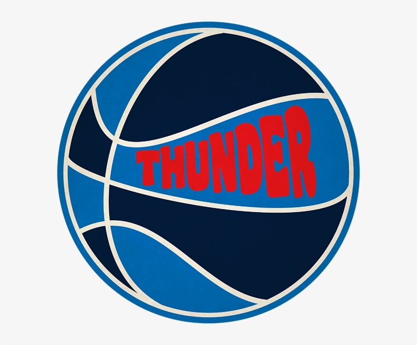 Oklahoma City Thunder Retro - Oklahoma City Thunder Latest Logo, transparent png #2808487