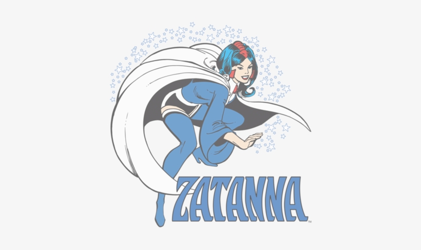 Dc Comics Zatanna Men's Regular Fit T-shirt - T-shirt: Dc Comics - Zatanna, 3x3in., transparent png #2808671