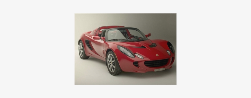 Red Lotus Sports Car Fast Cool Studio Cars Poster • - Lotus Rouge Voiture, transparent png #2808822