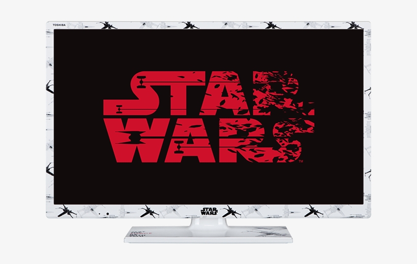 24" Toshiba Hd Ready Star Wars Tv - Toshiba 24sw763db 24 Inch, Hd Ready, Freeview Play,, transparent png #2808977