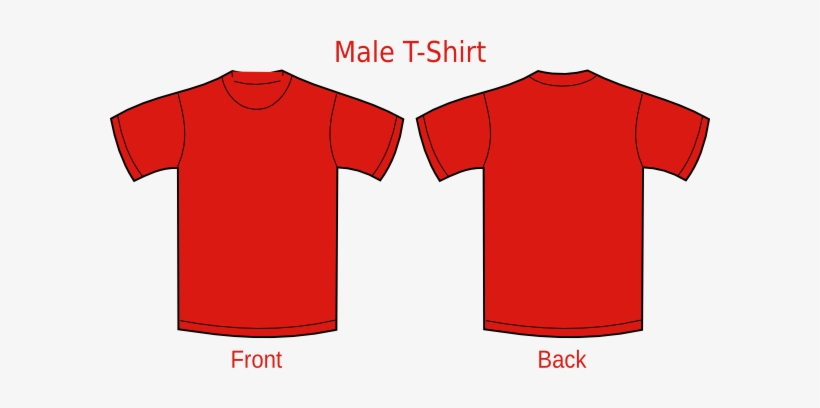 T Shirt Png Red, transparent png #2809270