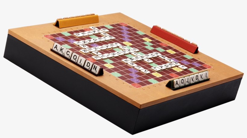 Aspinal Of London Scrabble Set In Camel Jewel Calf,, transparent png #2809301