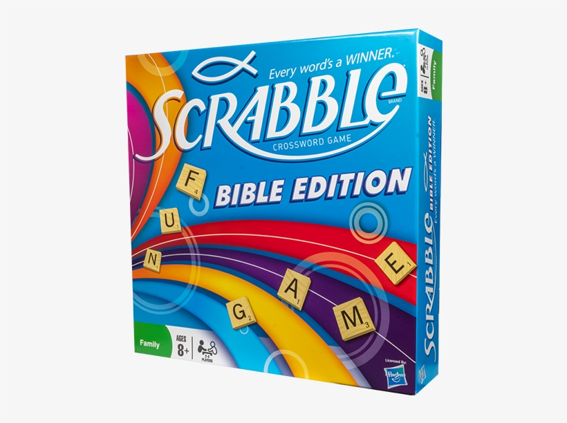 Scrabble Bible Edition Board Game - Cactus Game Design Scrabble Bible Edition Game, transparent png #2809406