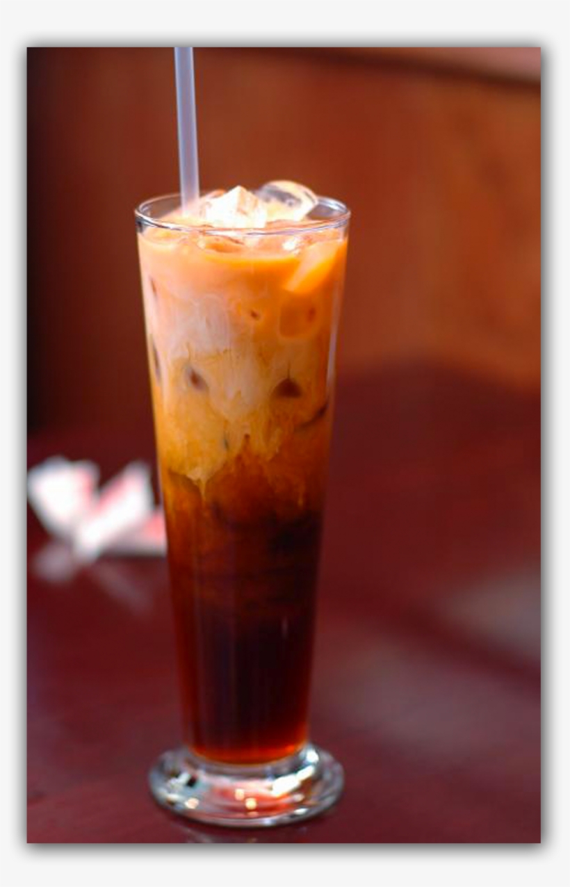 Flavor Of Thai Iced Tea - Condensed Milk Tea Thailand, transparent png #2809555