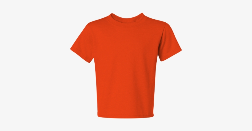 Jerzees - Gildan Heavy Cotton T Shirt Orange, transparent png #2809641