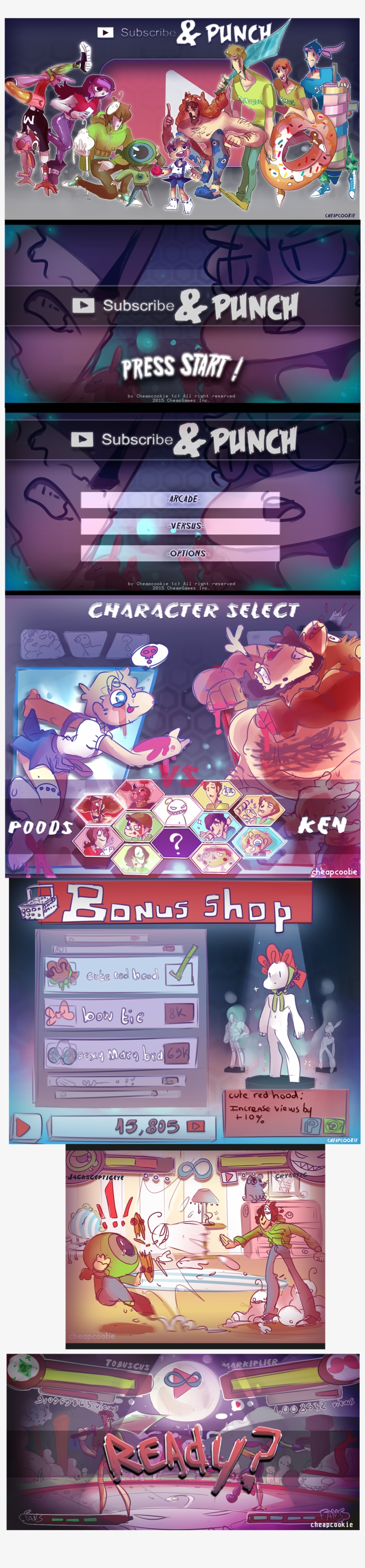 Fight - Subscribe And Punch Game, transparent png #2809642