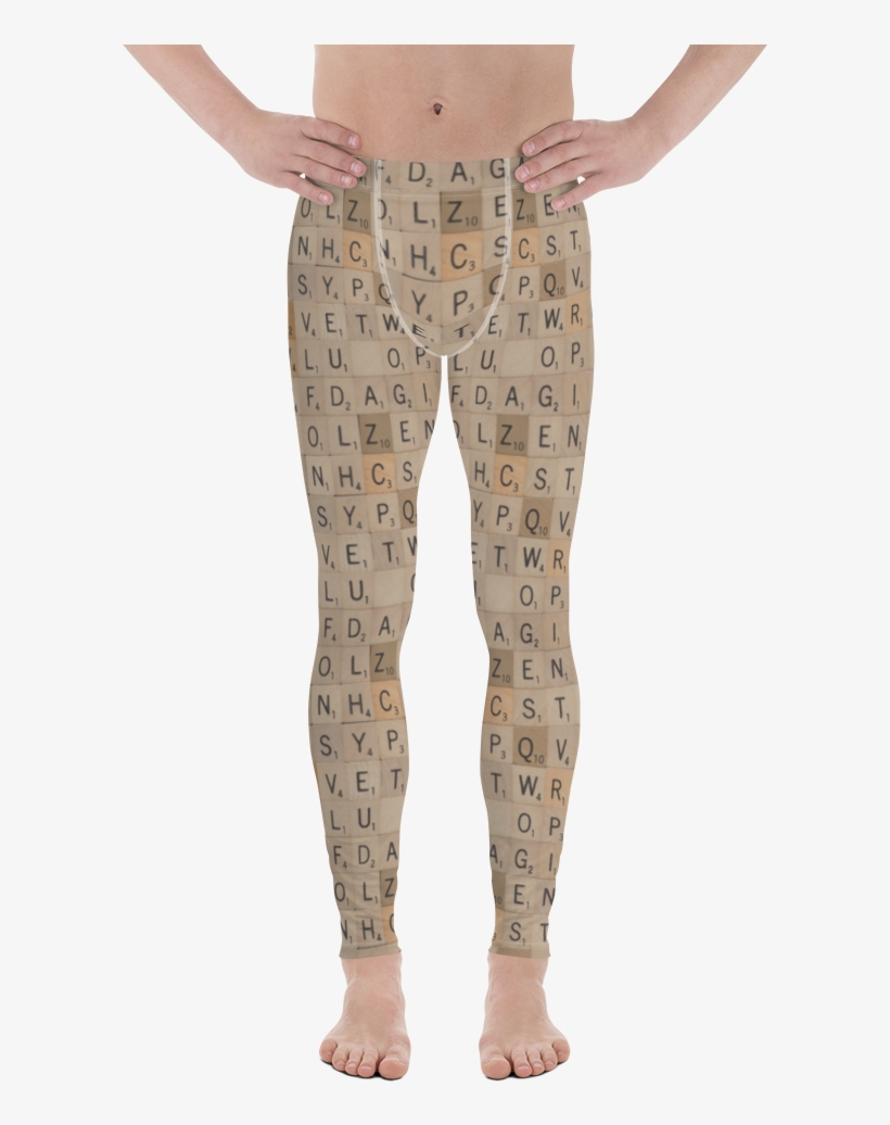 Scrabble Meggings Swish Embassy - Leggings, transparent png #2809953