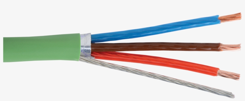 Nurse Call Power 18 Awg 3 Conductor Shielded Plenum - Electrical Cable, transparent png #2809993
