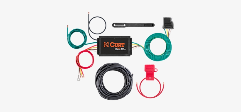 3 To 2 Wire Taillight Converters - Curt Converter, transparent png #2810078