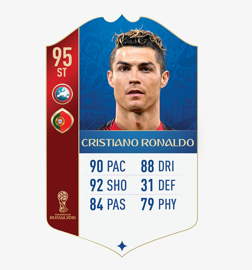 Cristiano Ronaldo Fifa 18 World Cup Icons - Ronaldo Fifa 18 World Cup, transparent png #2810220