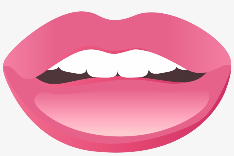 Pink Mouth Png Clip Art - Clip Art, transparent png #2810374