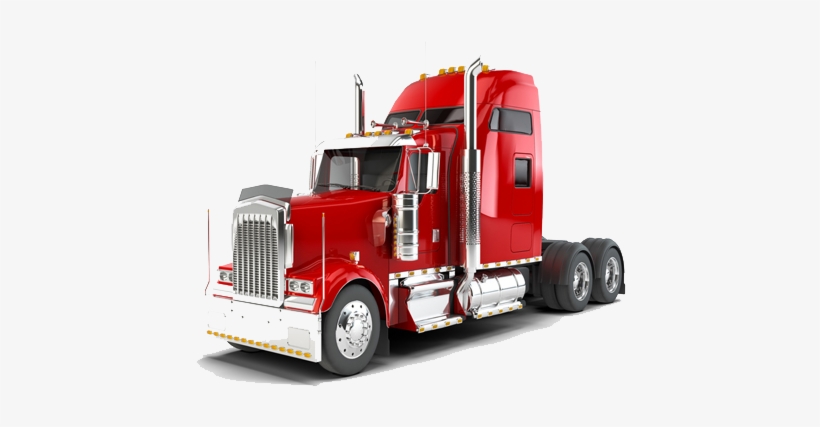 Complete Big Rig Air Conditioning Service - Pink Semi Truck, transparent png #2810465