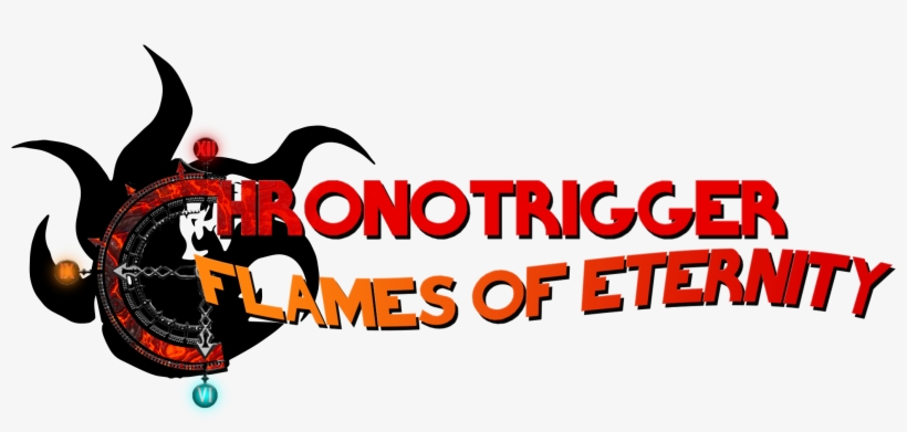 Chrono Trigger Flames Of Eternity Clear Logo, transparent png #2810477