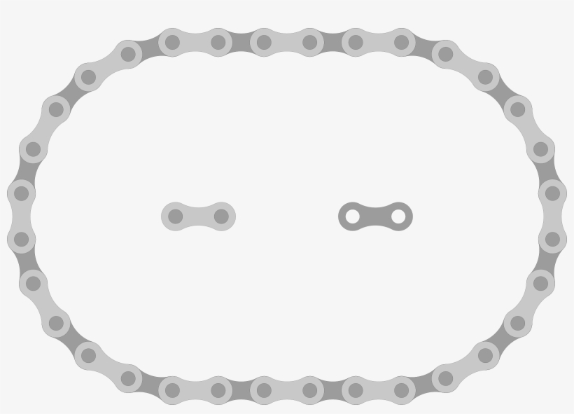 Big Image - Bike Chain Vector, transparent png #2810598