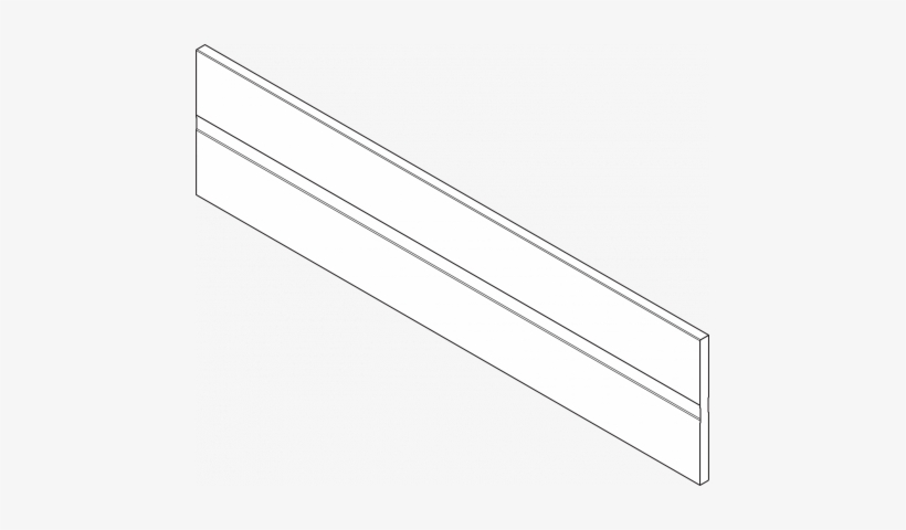 Orga-line Cross Divider, For Tandembox, Nl=1077 Mm, - Water, transparent png #2810664