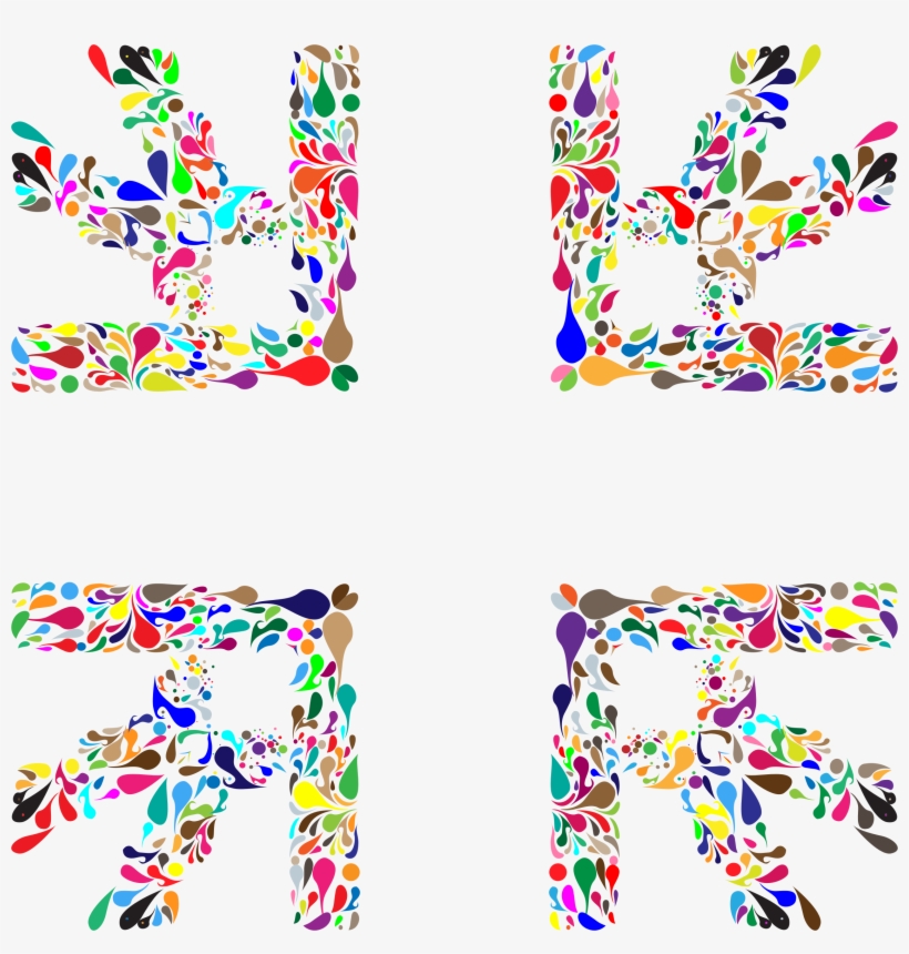 This Free Icons Png Design Of Colorful Floral Spatter, transparent png #2811095