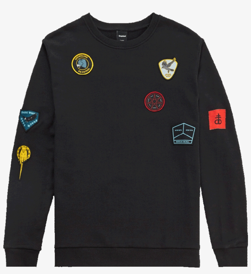 Navy Patched Jumper - Seven Kingdoms Dropdead, transparent png #2811152