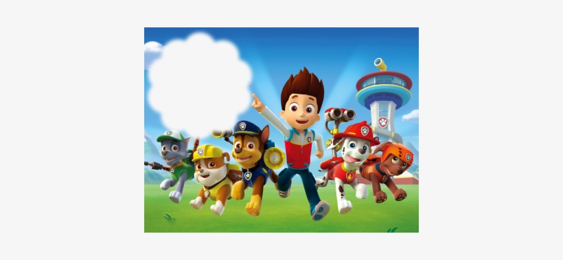 Paw Patrol Clipart File Png Images - Marcos Para Foto De La Patrulla Canina  - Free Transparent PNG Download - PNGkey