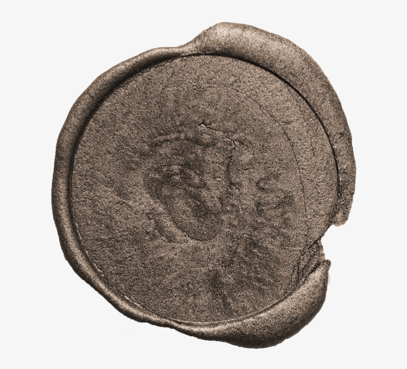 Custom Wax Seal - Silver, transparent png #2811479