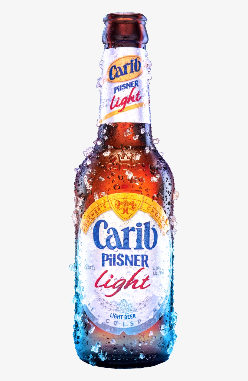 Carib Pilsner Light - Carib Light, transparent png #2811480