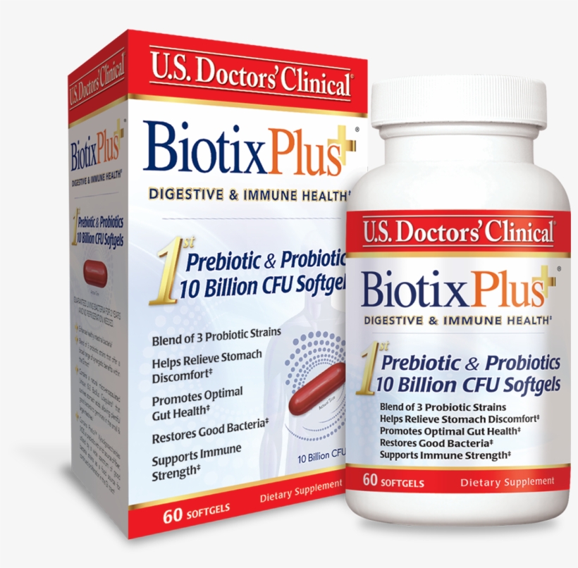 Walgreens Png Download - U.s. Doctors' Clinical / Biotix Plus - Digestive &, transparent png #2811529