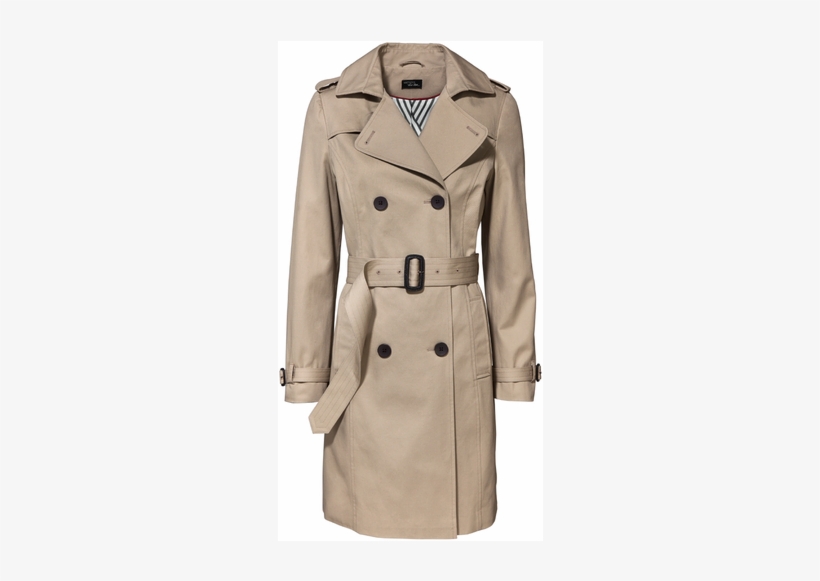 Ladies' Trench Coat, Tan - Lidl Heidi Klum Trench Coat, transparent png #2811580