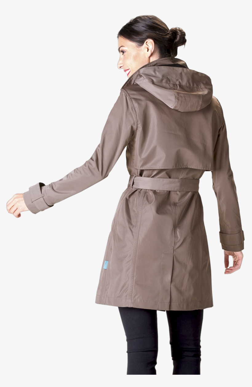 Exclusive Trench Coat Tokyo Taupe - Trenchcoat Taupe, transparent png #2811800