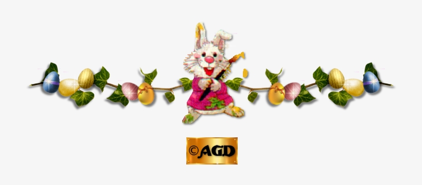 Annie Rose, Png Format, Easter Bunny, Divider, Web - Illustration, transparent png #2811816