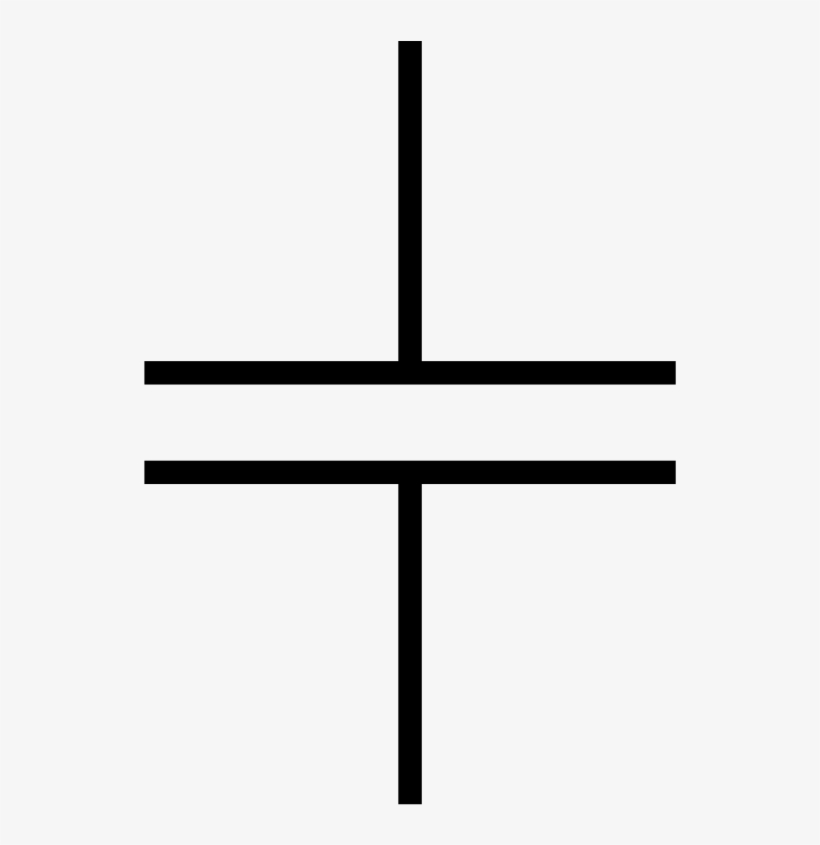 Capacitor Symbol Gost - شماتیک خازن, transparent png #2811991