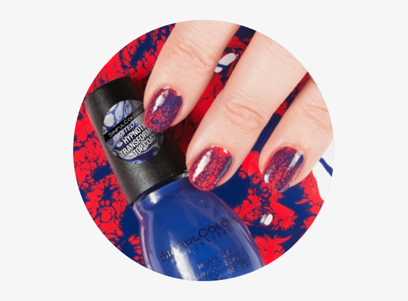 Rebel Reddy - Sinful Colors Hypnotic Transformation Top Coat, transparent png #2812063