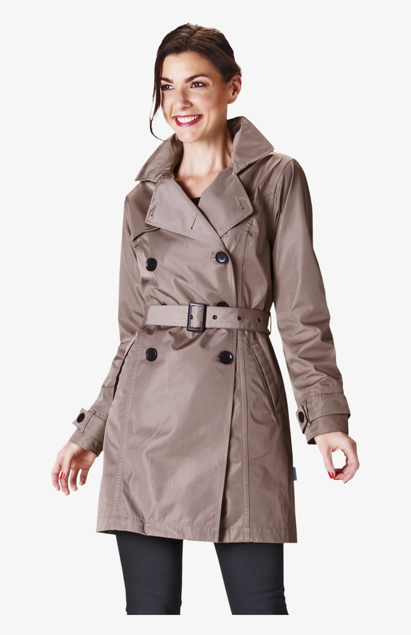 trench transparent femme