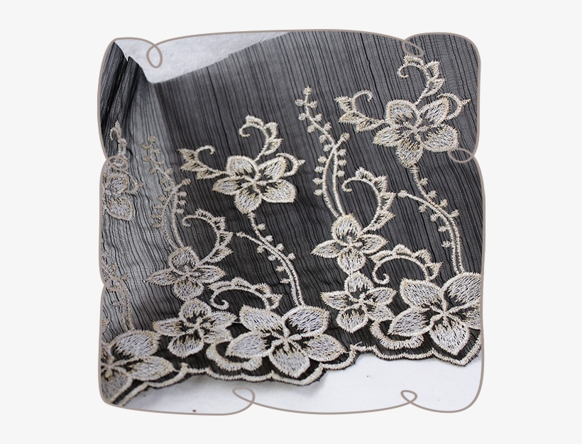 Open Orchid Lace - Lace, transparent png #2812248