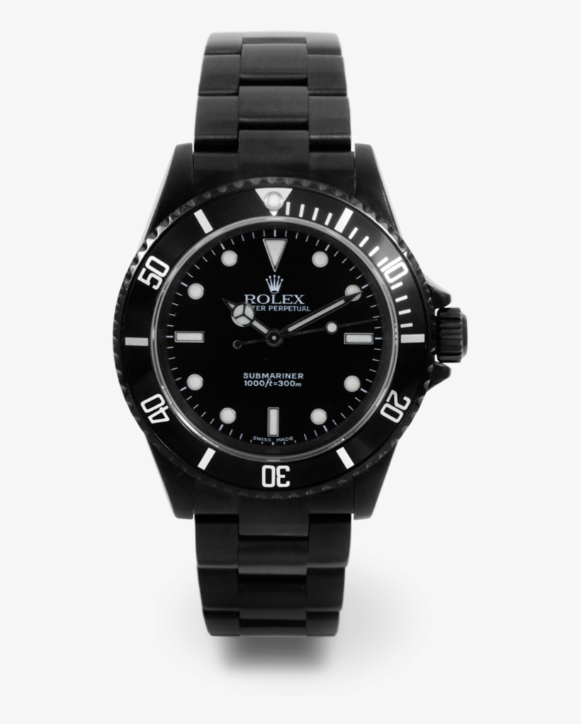 Rolex Submariner No Date Stainless Steel With Black - Rolex Submariner, transparent png #2812719