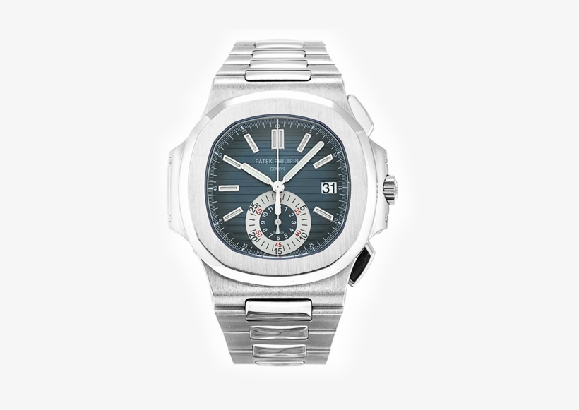 Buy 2 Or More Swiss Watches And Get A Free Rolex Submariner - Patek Philippe Nautilus Chronograph Watch Ref. 5980/1a, transparent png #2812782
