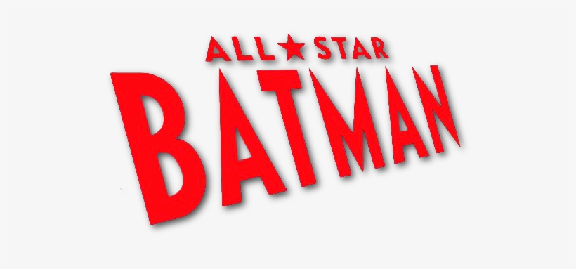 All-star Batman Logo - All Star Batman Logo, transparent png #2813250