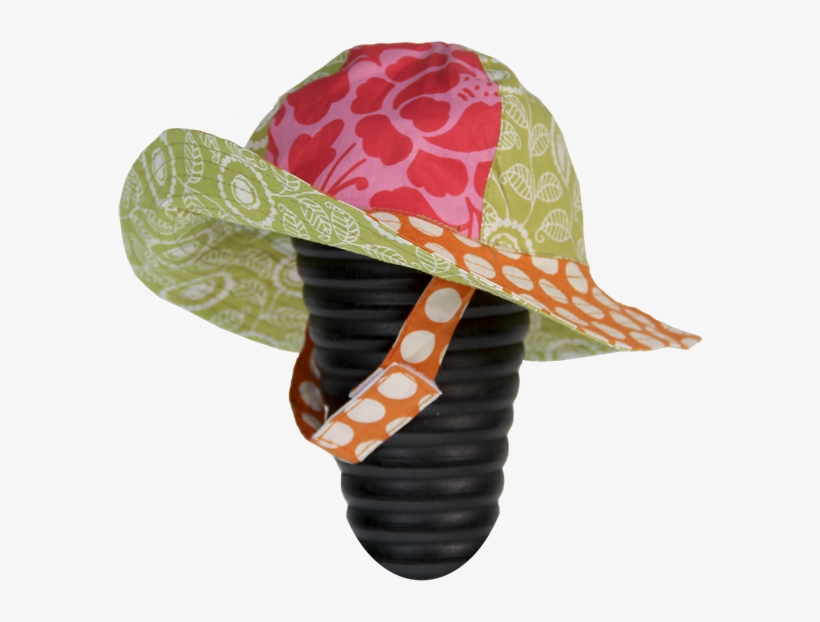 Dots Orange Scrappy Sun Hat, 3 Sizes - Sun Hat, transparent png #2813720