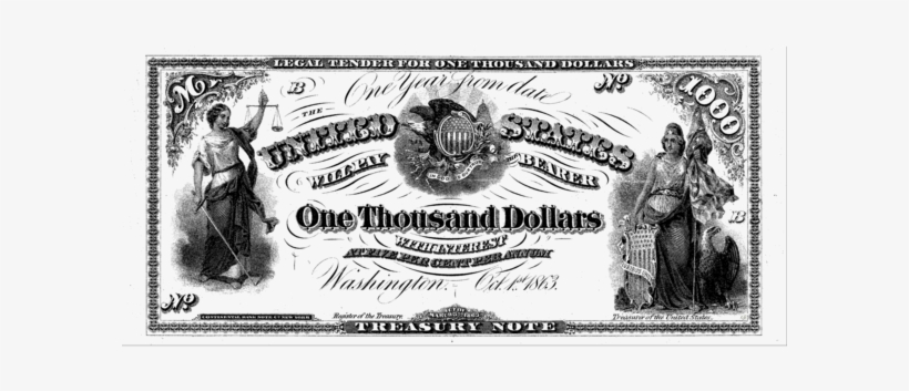 Click And Drag To Re-position The Image, If Desired - 1000 Usd Bill, transparent png #2813799