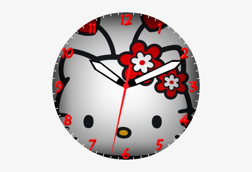 Hello Kitty - Hello Kitty Watch Face, transparent png #2813889