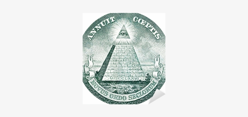 Great Seal Of United States From Reverse Of One Dollar - Learning Telepathy In 10 Minutes, transparent png #2813960