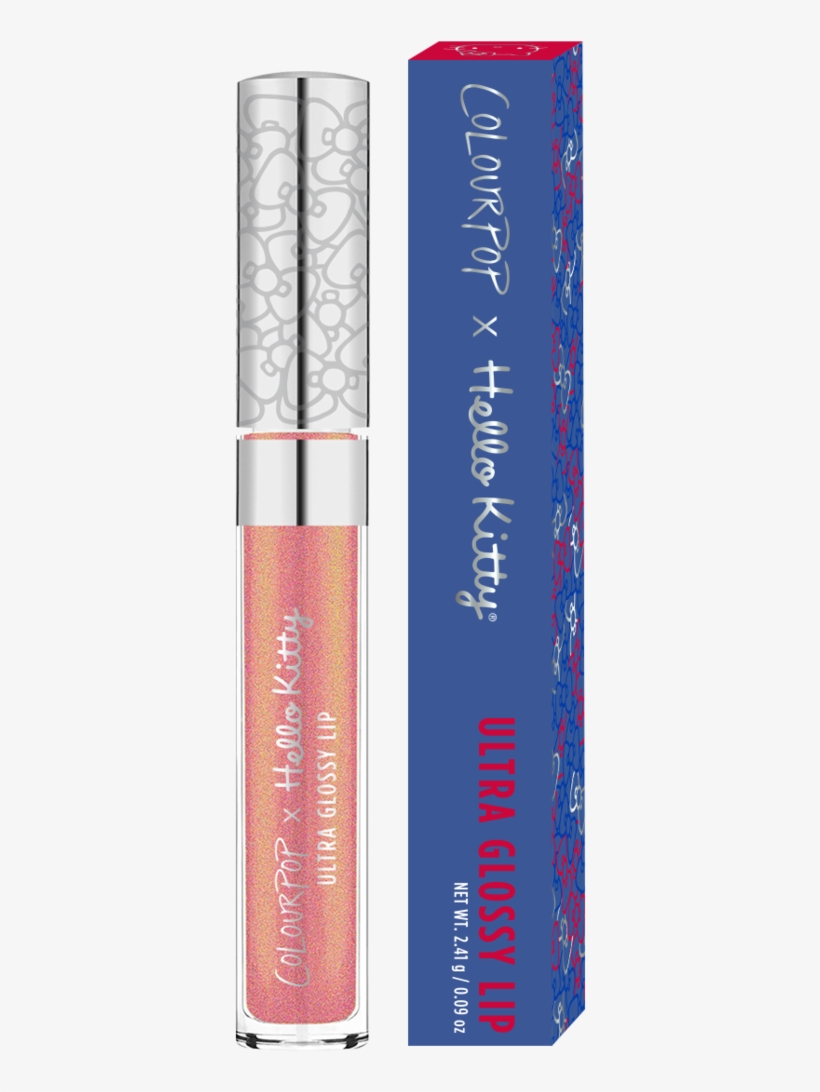 Colourpop X Hello Kitty Supercute Lip Gloss - Colourpop Hello Kitty Ultra Satin, transparent png #2814142