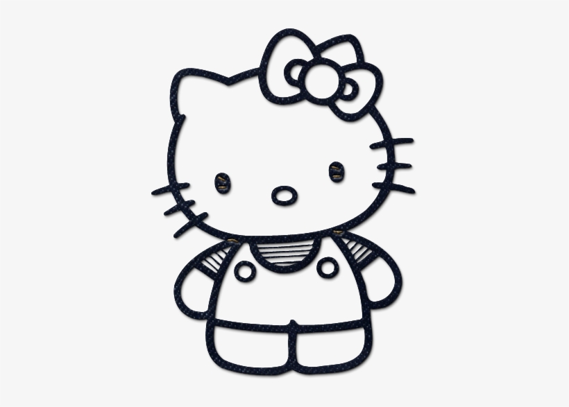 Hello Kitty Icon Style1 - Printable Hello Kitty Colouring Pages, transparent png #2814276