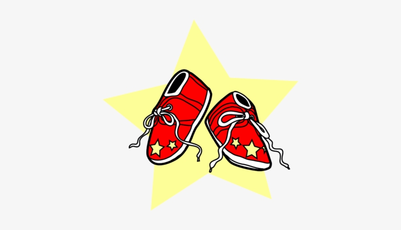 Booties - Clipart Baby Sneakers Red, transparent png #2814308