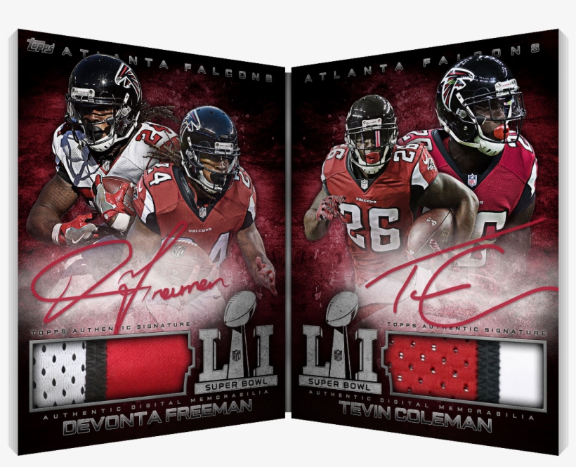 Super Bowl Li Books - Print: Nfl: Tevin Coleman 2016 Action, 20x16in., transparent png #2814410