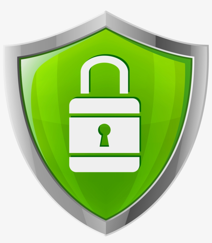 Secure Payment Page - Padlock And Shield, transparent png #2814479