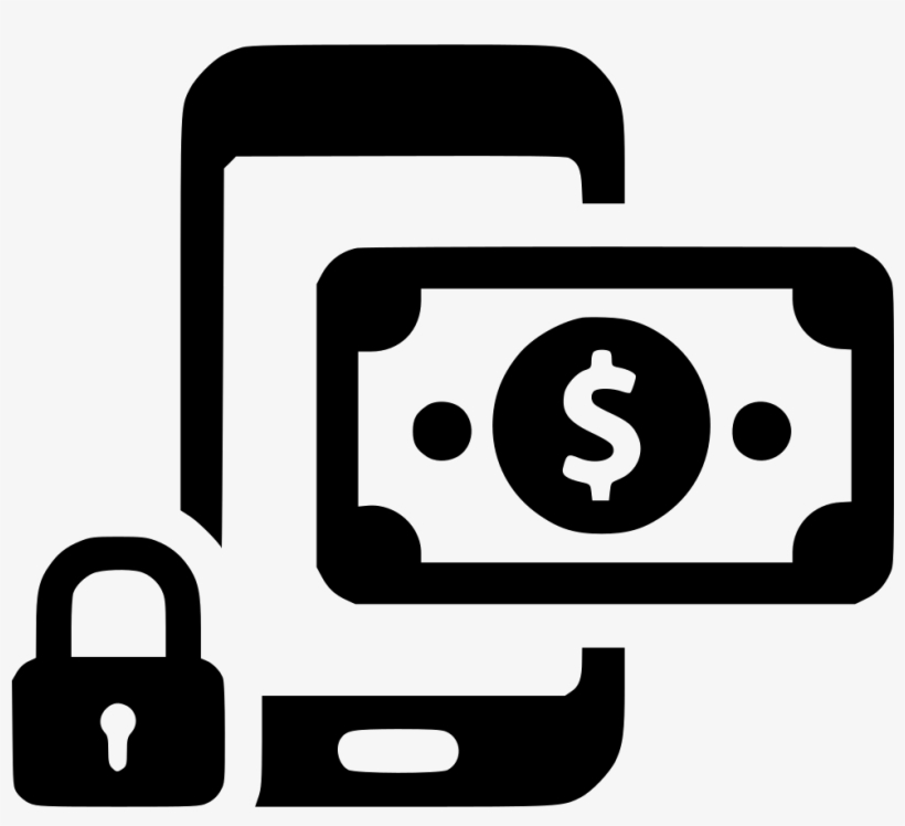 Mobile Payment Phone Secure Phone Safe Comments - Secure Payment Icon Png, transparent png #2814509