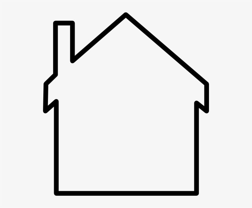 Transparent House Clipart - House Outline Transparent - Free ...