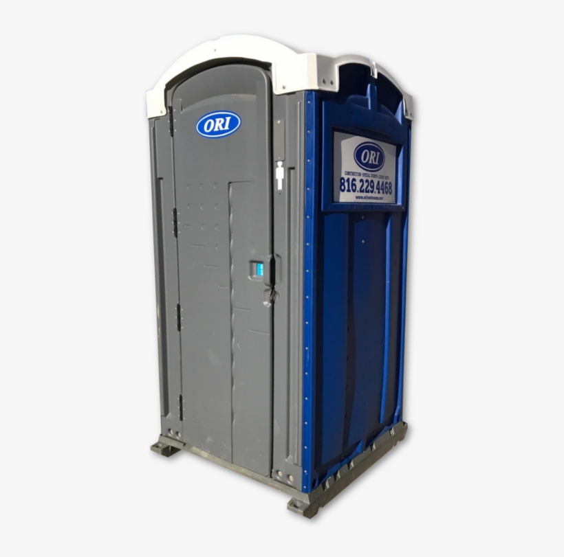 Single Unit - Portable Toilet, transparent png #2814613